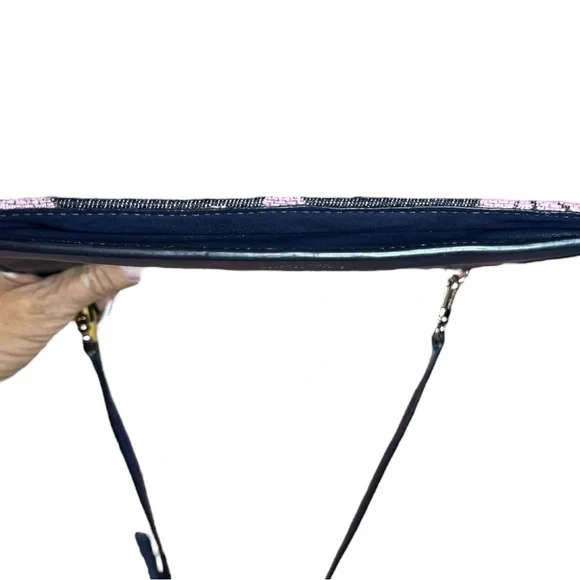 Kate Spade NWT “On Purpose” Chenille Clover Crossbody - Picture 9 of 14